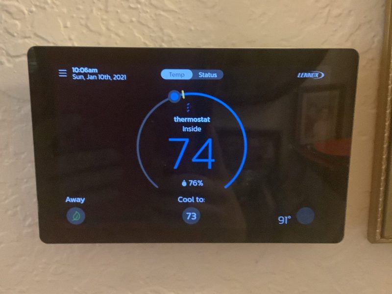 new thermostat installation